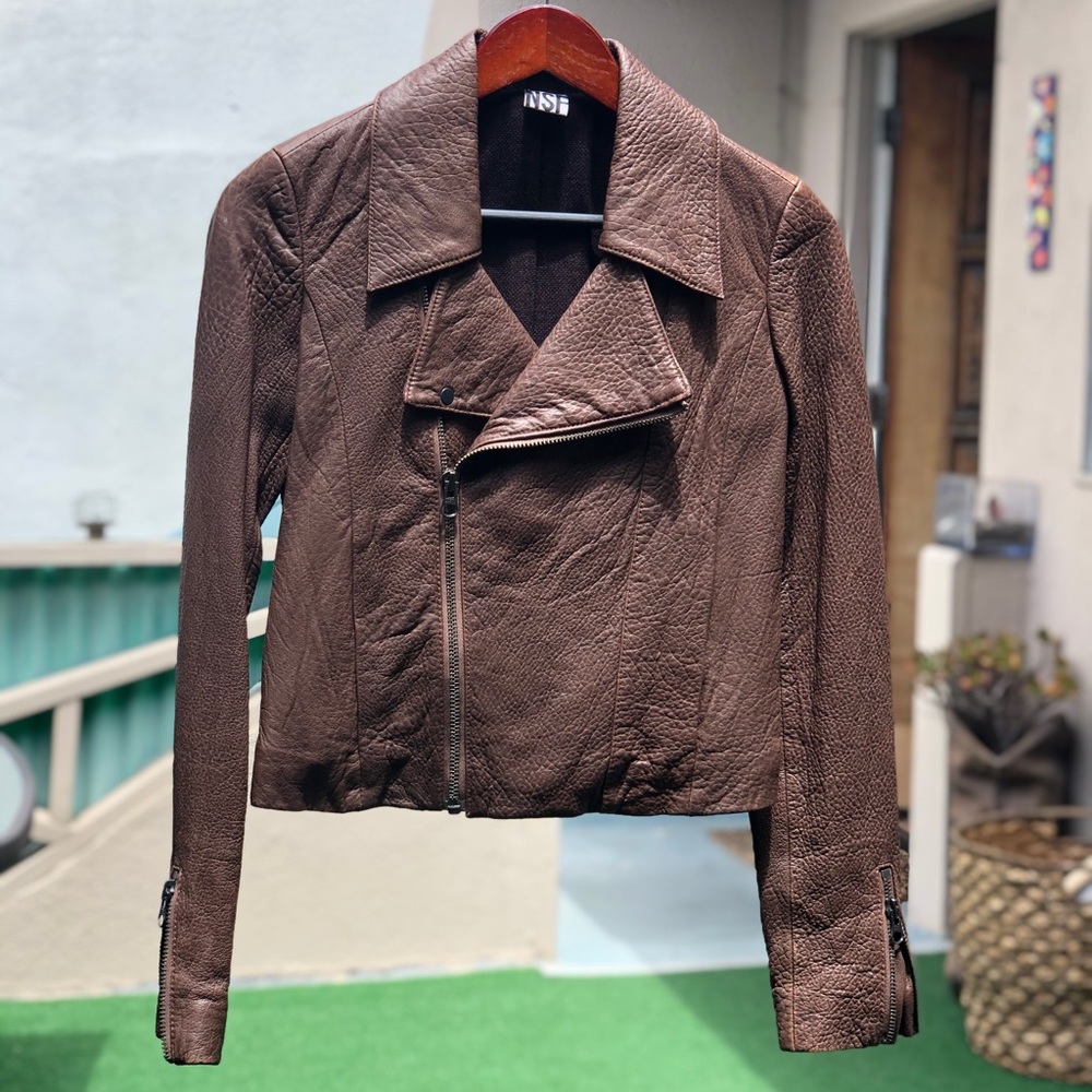Brown Leather Jacket